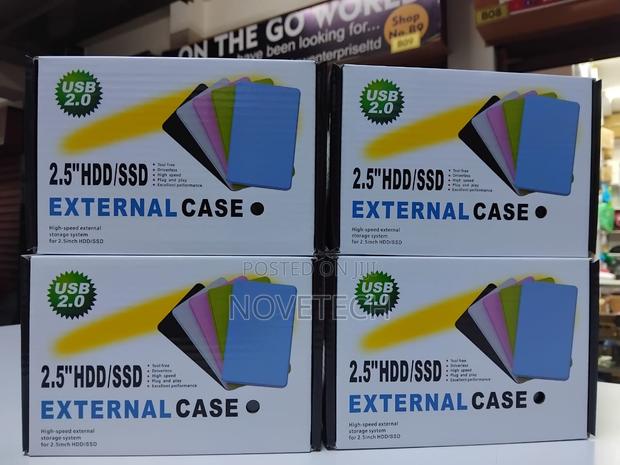 2.0 SSD/HDD Enclosure Hard Drive Case - main view