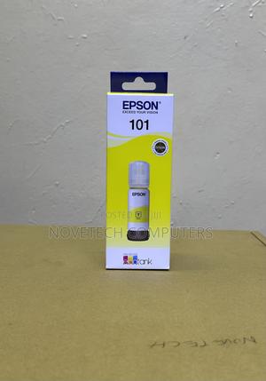 Genuine Epson 101 Ecotank Original Yellow Ink 70 Ml - main view