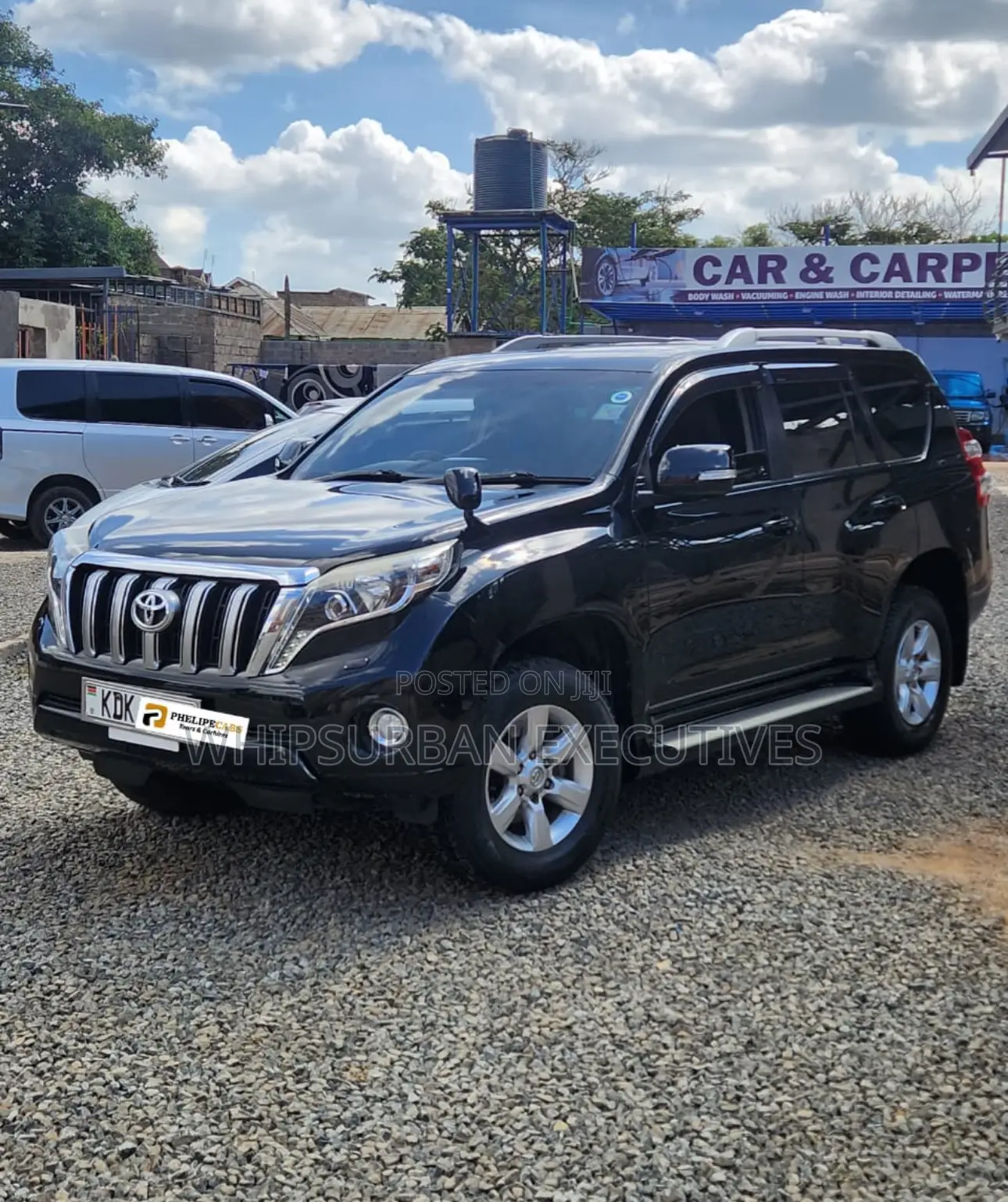Toyota Prados Tx For Hire. Both Petrol And Diesel