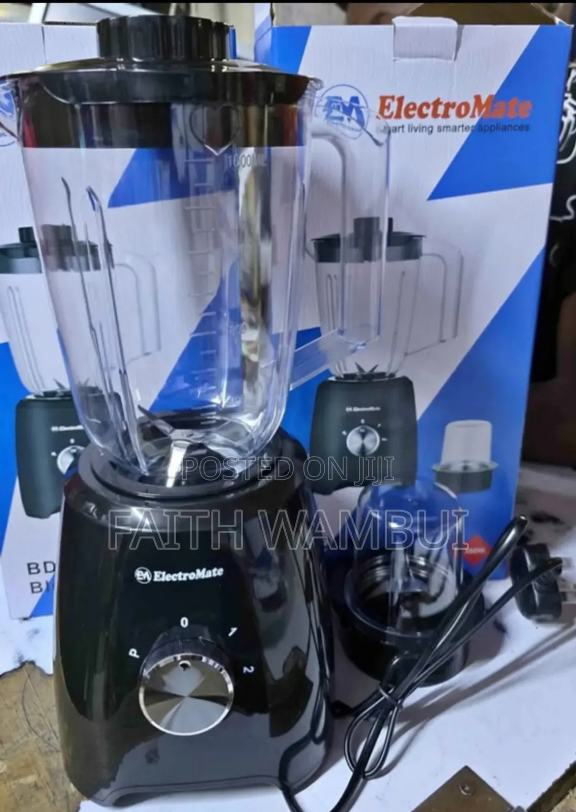 2 in 1 Electromate Electric Blender/Electric Blender