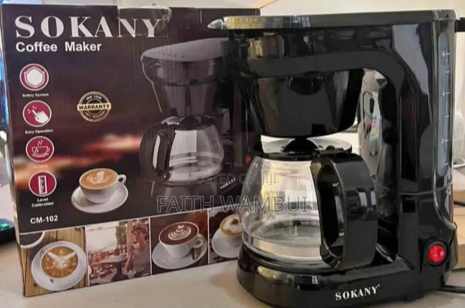 Quality Sokany Coffee Maker/Coffee Maker Machine