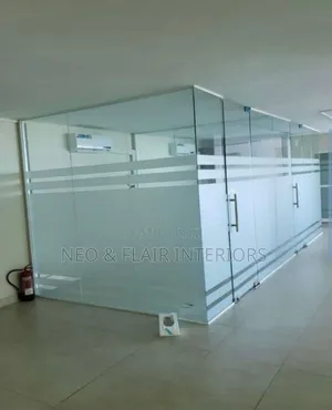 10mm Glass Aluminium Office Partitions