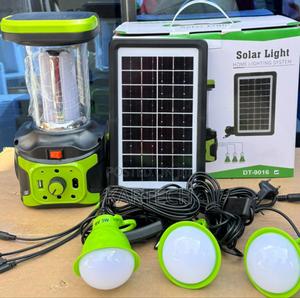 Dt-9016b Portable Solar System Lighting Kit - thumbnail 2