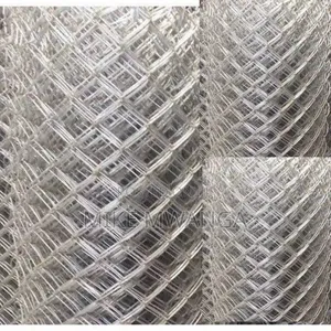 8ft,8g,50x50. Galvanized Chain Link