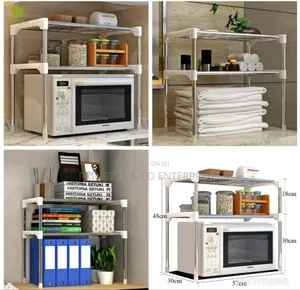 Multipurpose 2 Layer Rack Measurements 49cms*25cm*60cm.