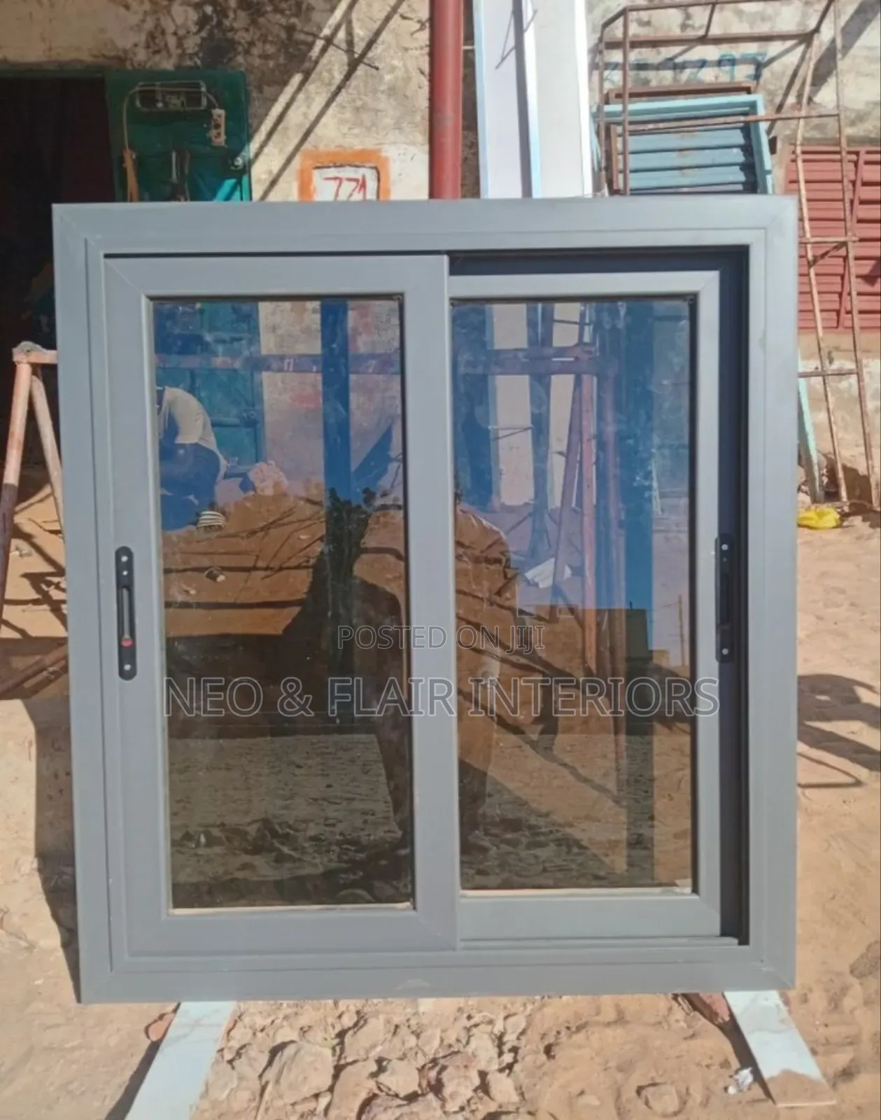Double Sliding Aluminium Windows