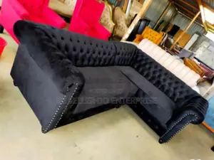 L-Black Chester Corner Seat