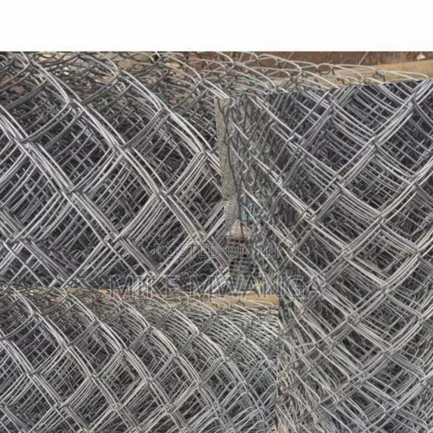 Woven Chain Link 7ft, 8g, 65x65 Mesh