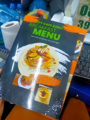 Menus Deigns And Printing