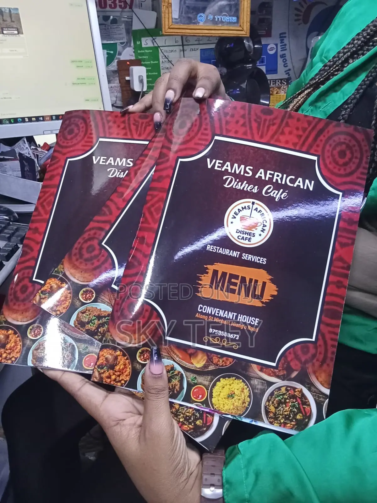 Menus Deigns And Printing