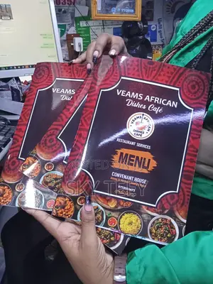Menus Deigns And Printing