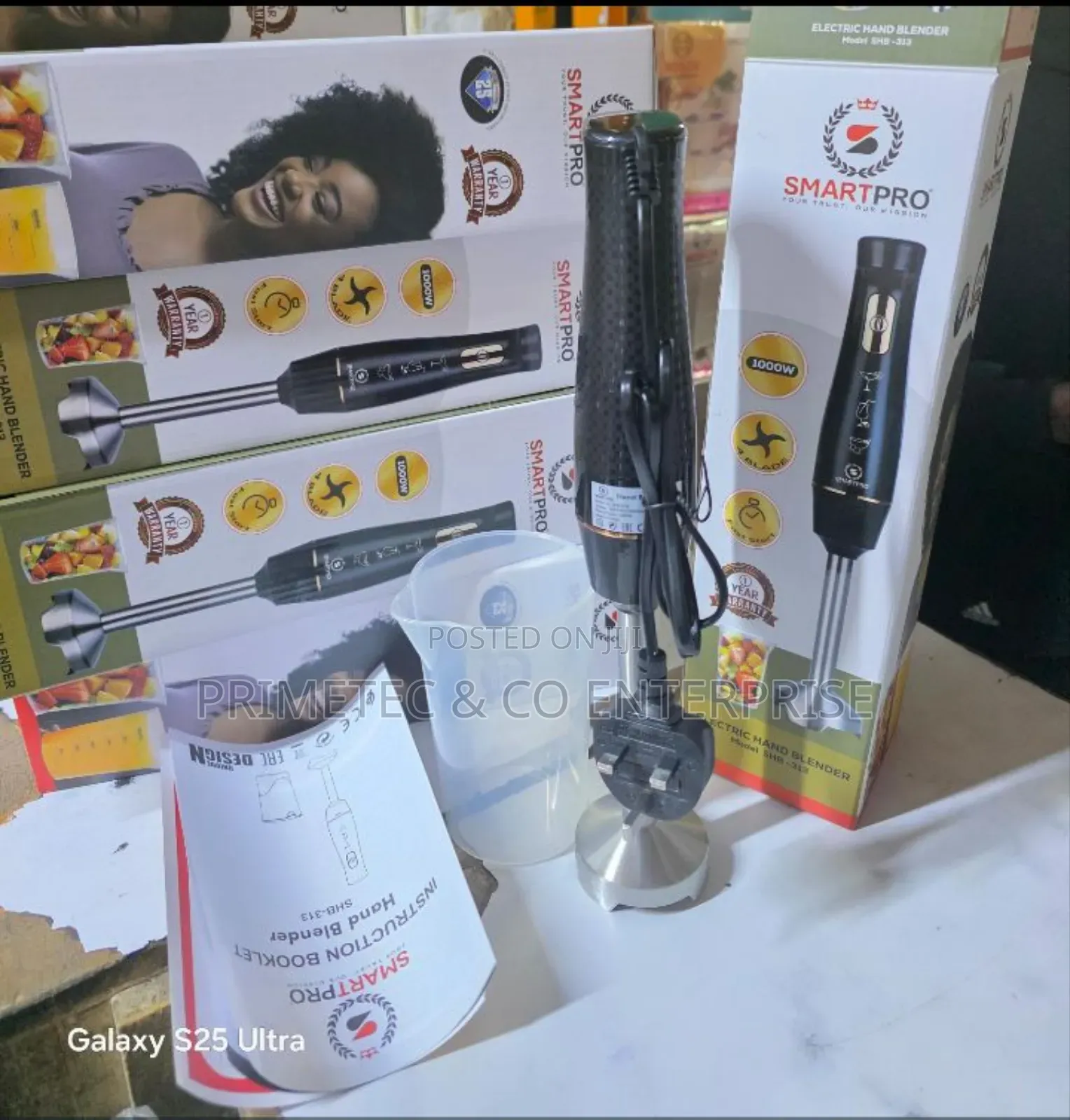 Smart Pro Hand Blender With Jur
1000 Watts