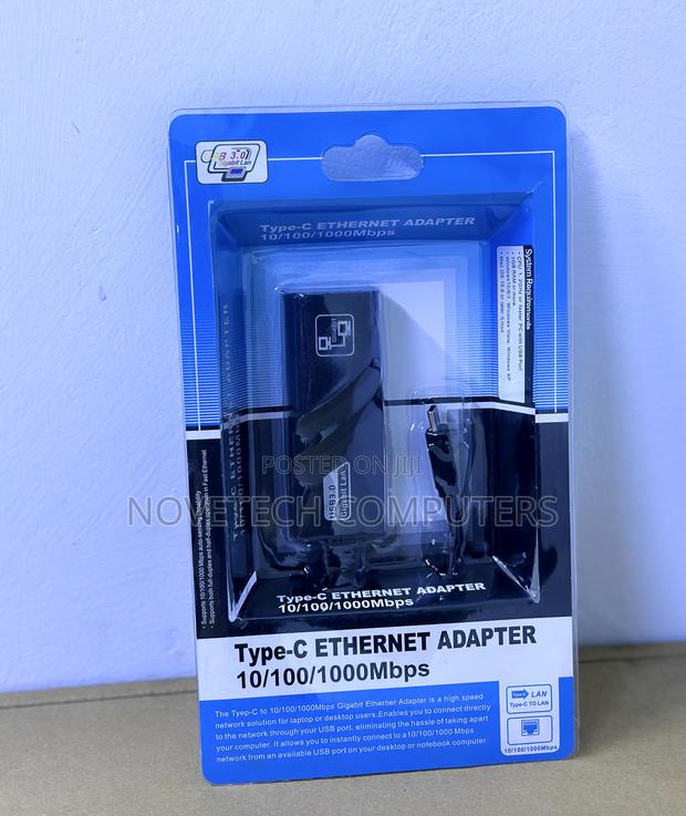 Usb C Ethernet Network Adapter Type-C Ethernet Adapter - main view