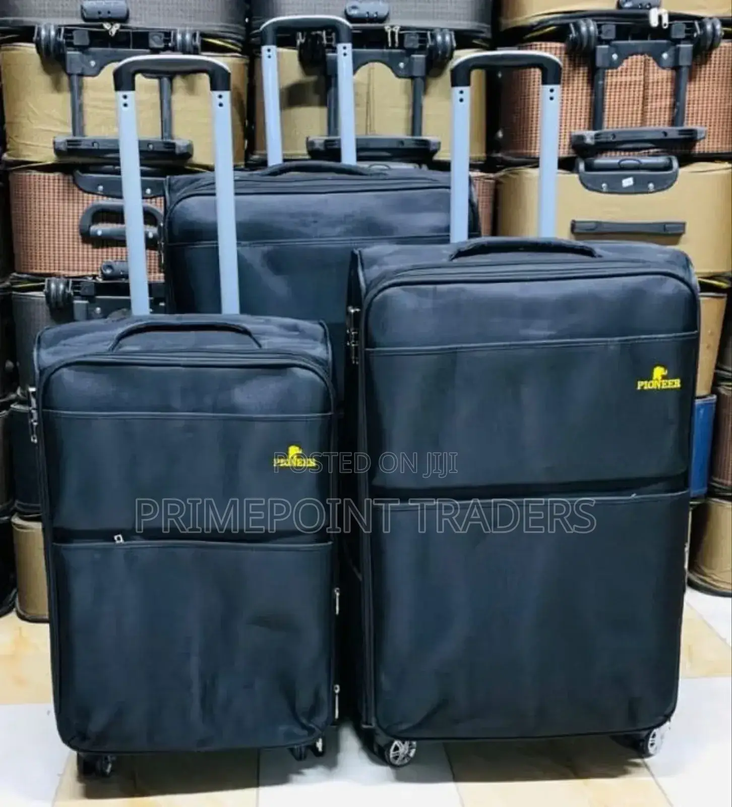 3 in 1 Fabric Laxurious Suitcase Briefcase Travel Bag✓