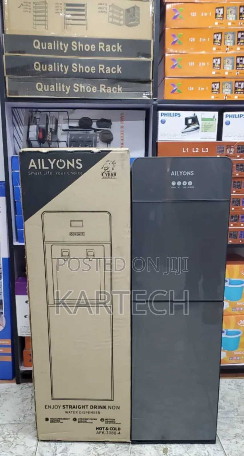 Ailyons Afk-2088 Hot and Cold Bottom Load Water Dispenser