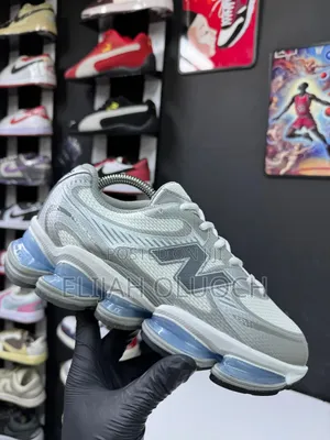 Grey Blue Premium Quality New Balance Abzorb 2000 Shoes