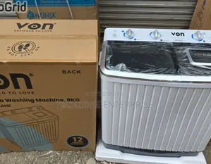 Von 8kgs Twin-Tub Washing Machine Air Dry Function 