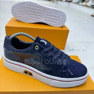 Louis Vuitton /Lv Wet Look Casual Shoes