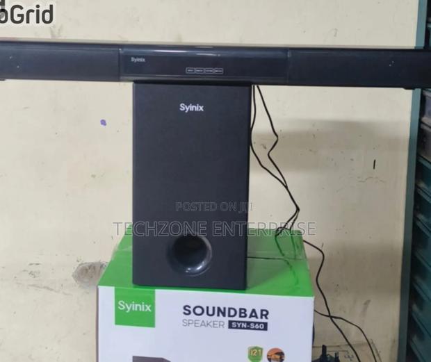 Synix 2.1ch Sound Bar Syn-S60 Multiple Connectivity 