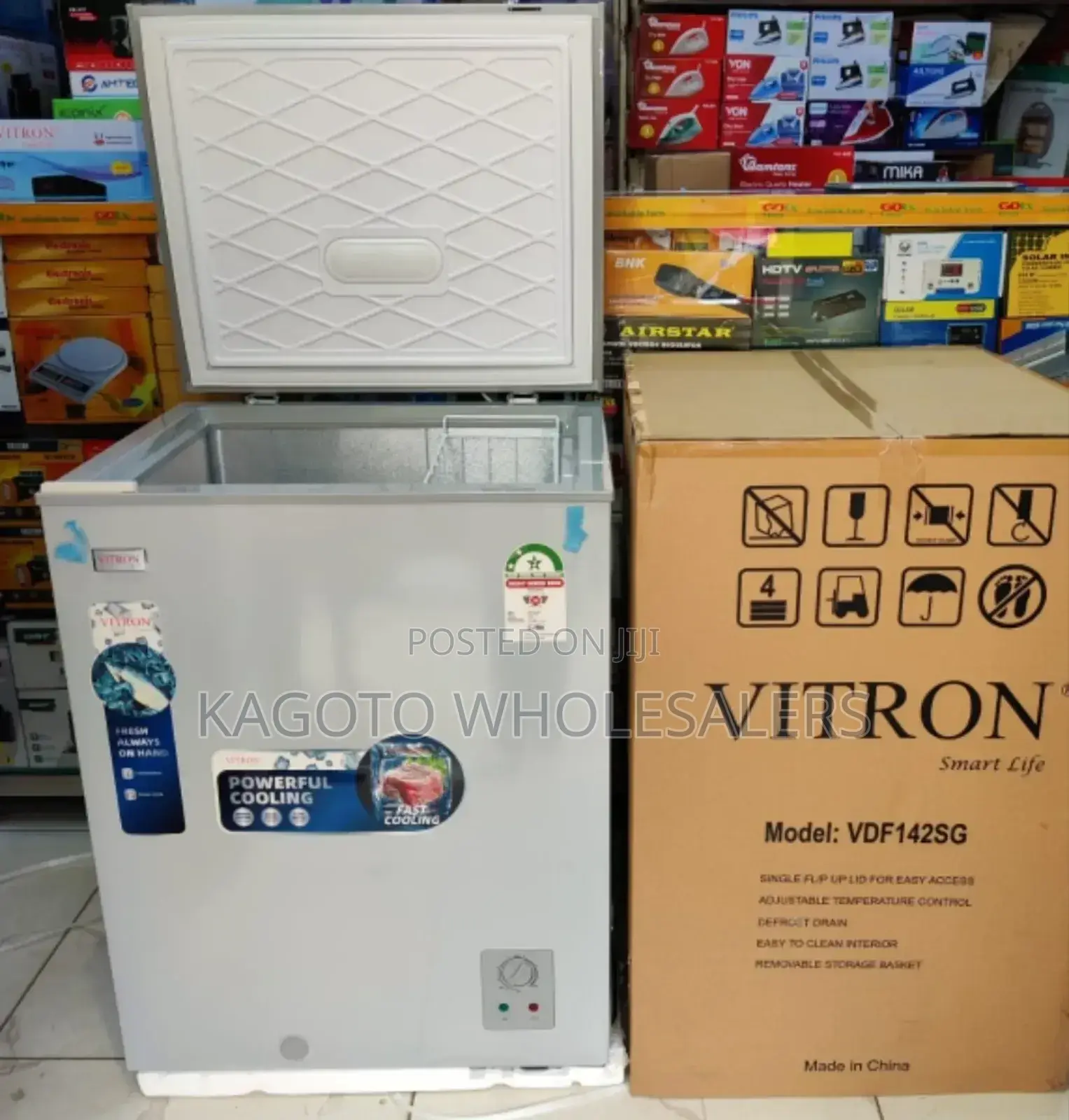 Vitron 142litres Deep Freezer
