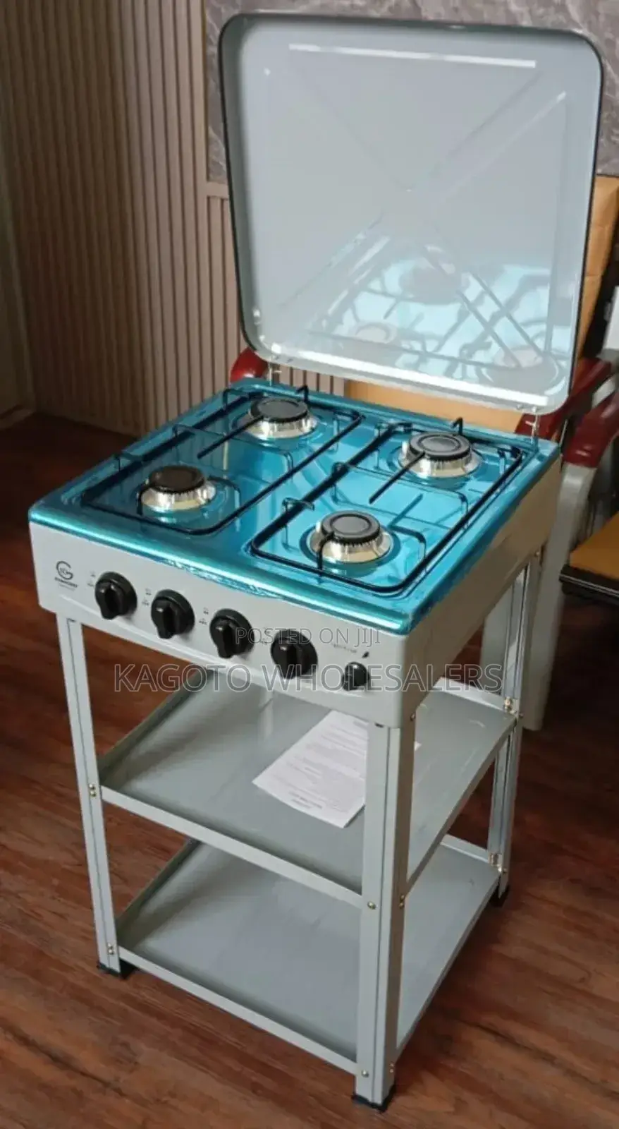 Uorochef Full Gas Cooker With Shelves
