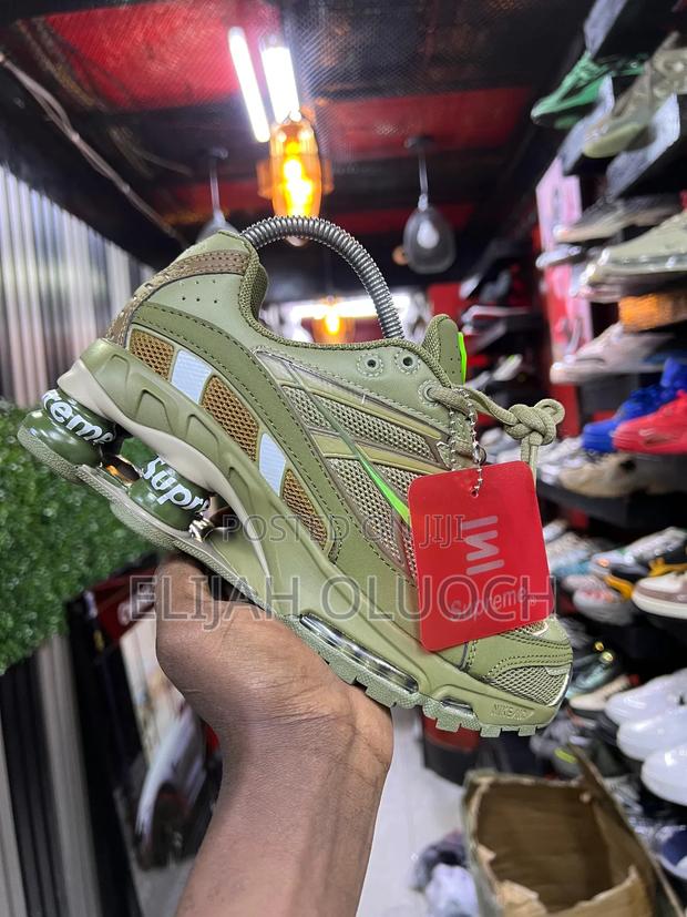 Nike Shox Ride Supreme Green Quality Shoes - main view
