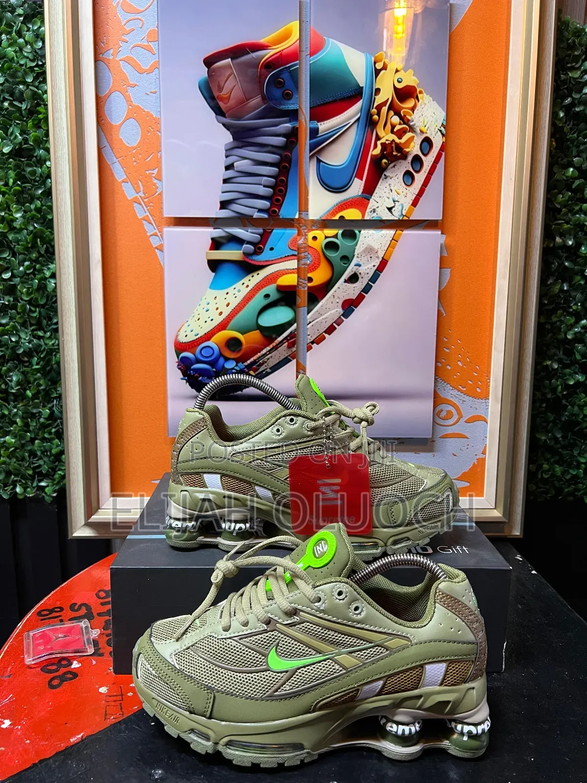 Nike Shox Ride Supreme Green Quality Shoes