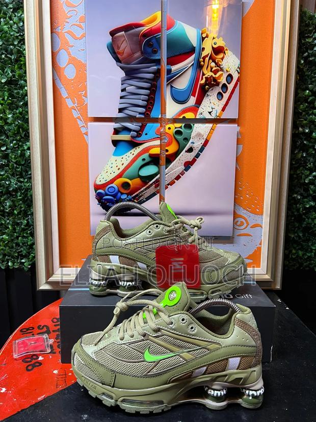 Nike Shox Ride Supreme Green Quality Shoes - thumbnail 2