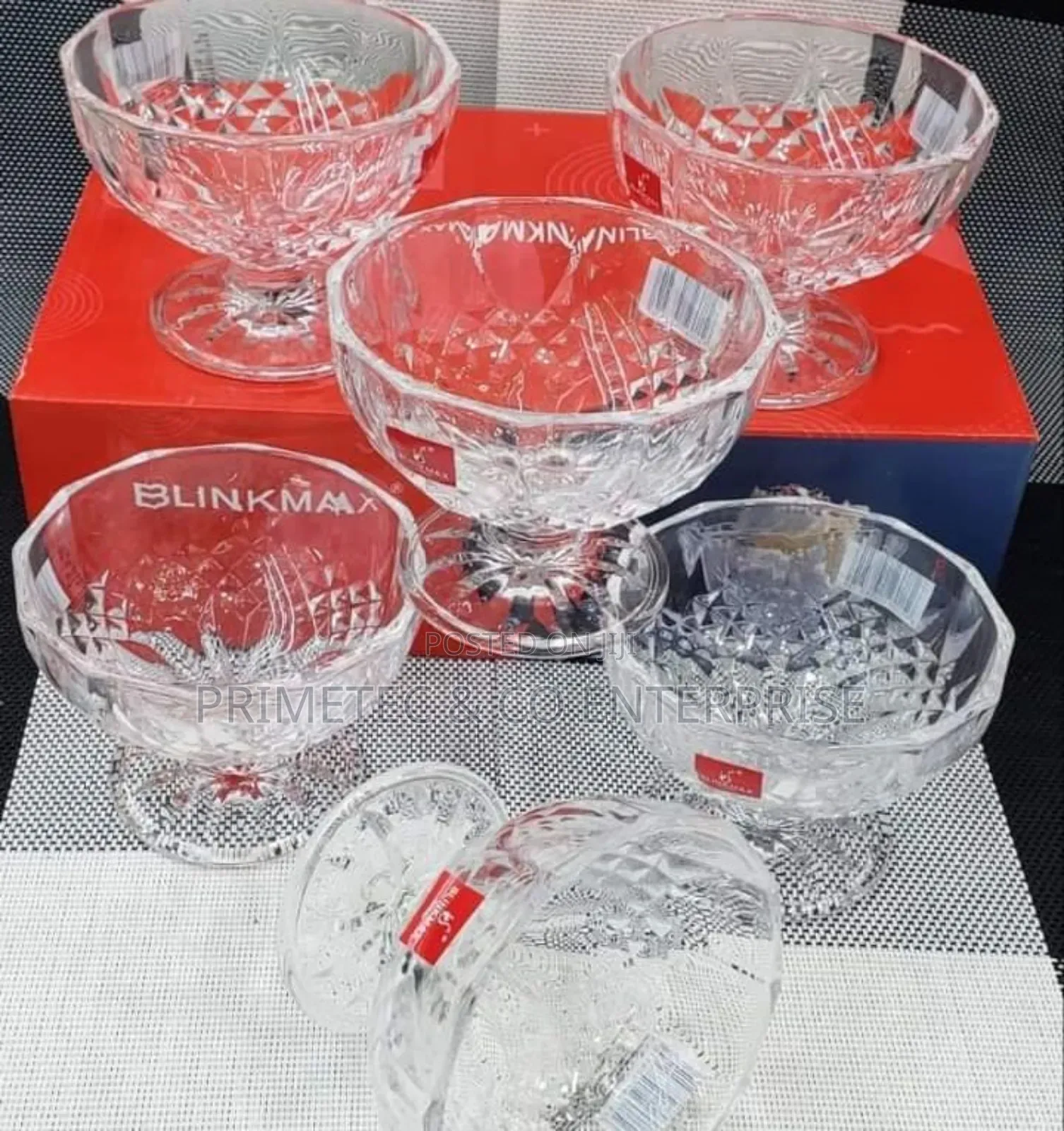 6 PCS Glass Salad Bowl / Soup/
