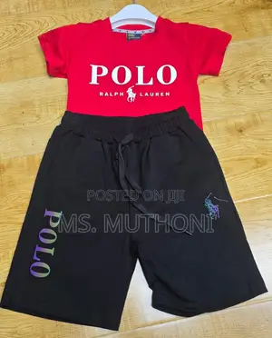 Kids Polo Turkeywear Shorts Set 1-15 Yrs