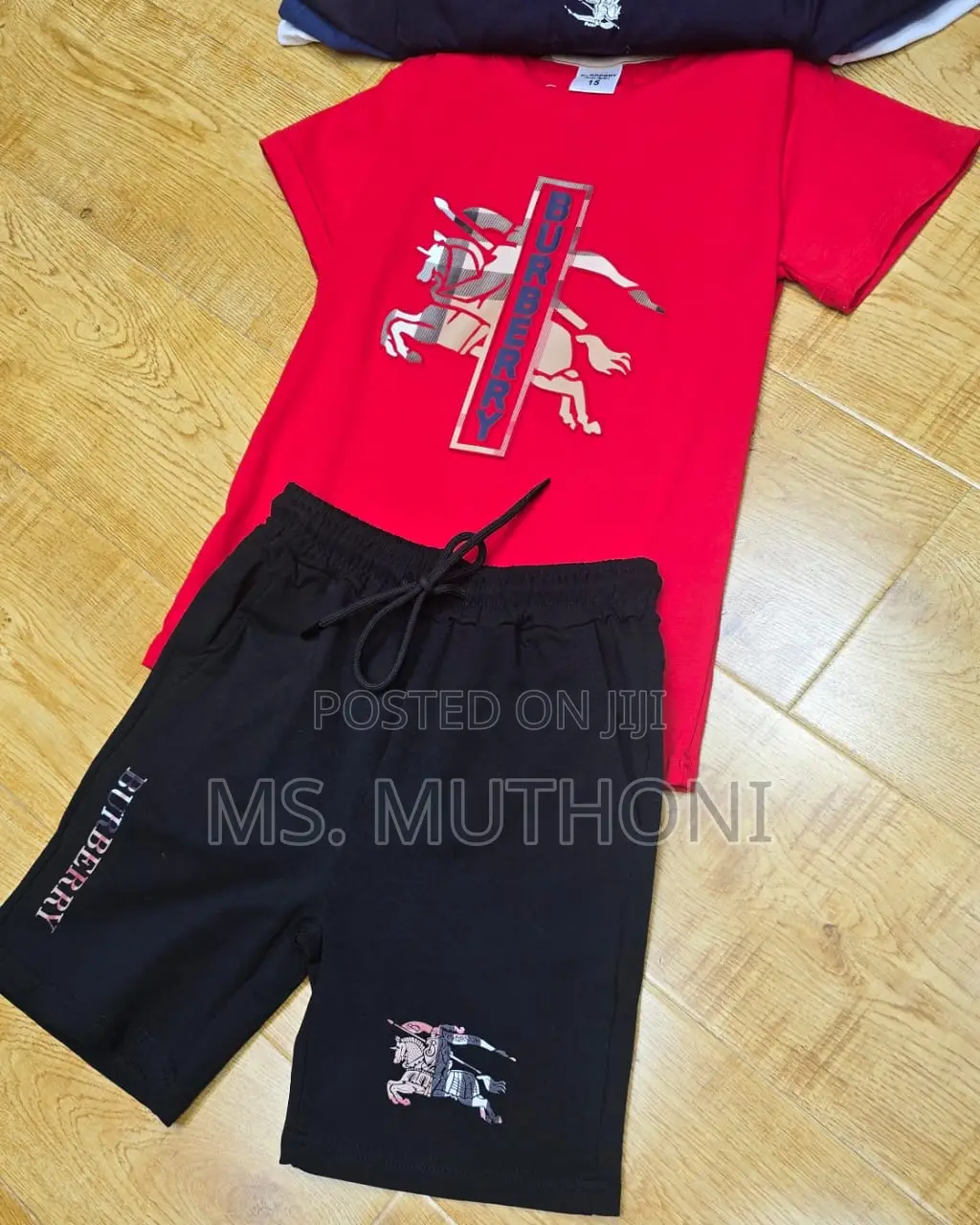 Kids Burberry Turkeywear Shorts Set 1-15 Yrs