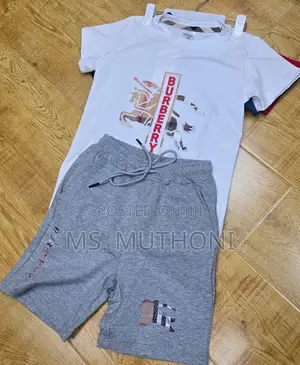 Kids Burberry Turkeywear Shorts Set 1-15 Yrs