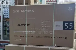Solarmax 55 Inches Android Tv Powerful Audio 