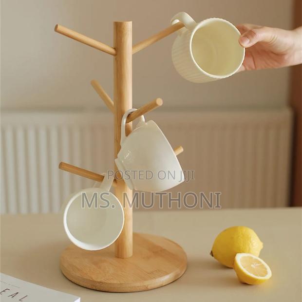 Bamboo Cup Holder/ Stand* - thumbnail 3