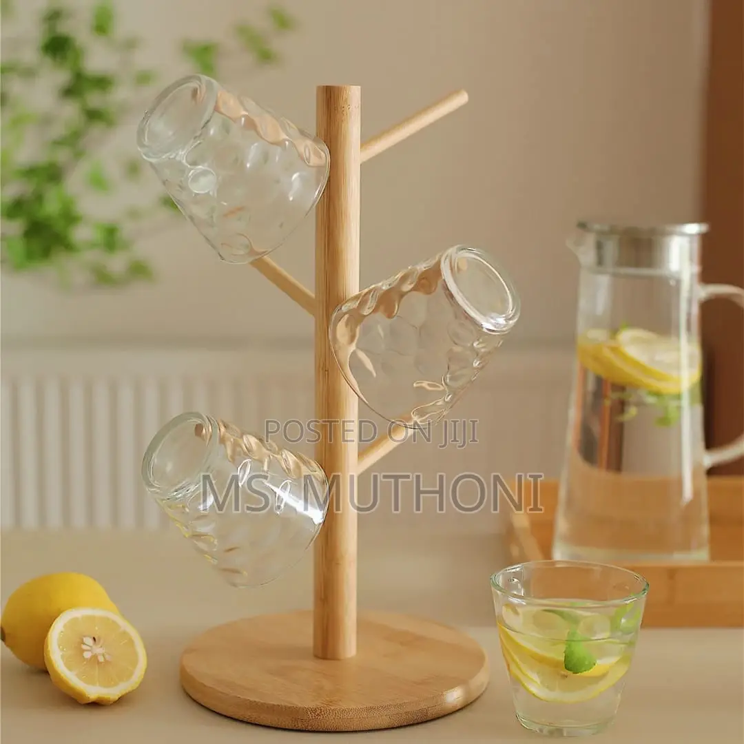 Bamboo Cup Holder/ Stand*