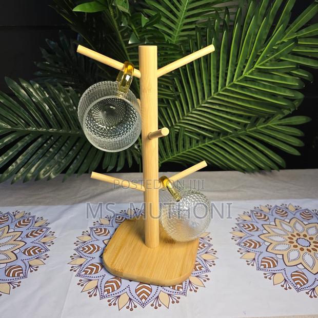 Bamboo Cup Holder/ Stand* - thumbnail 2