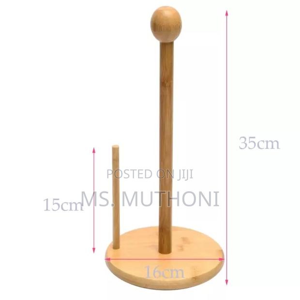 *Bamboo Paper Towel Holder* - thumbnail 2