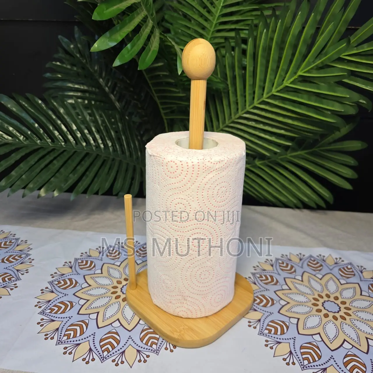 *Bamboo Paper Towel Holder*