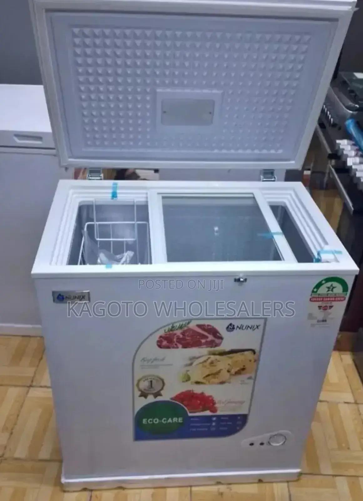 Restocked - Deep Freezer- 130litres Volsmart Freezer