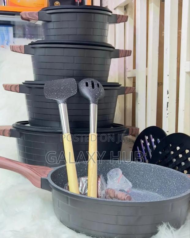 Ucc Block Black 13pcs Cookware Set