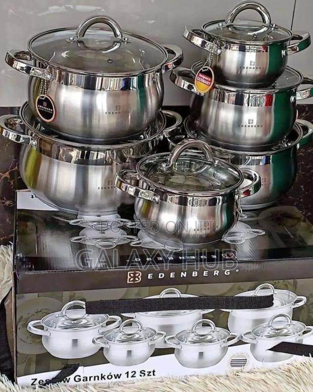 Edenberg Stainless 12 PCS Set