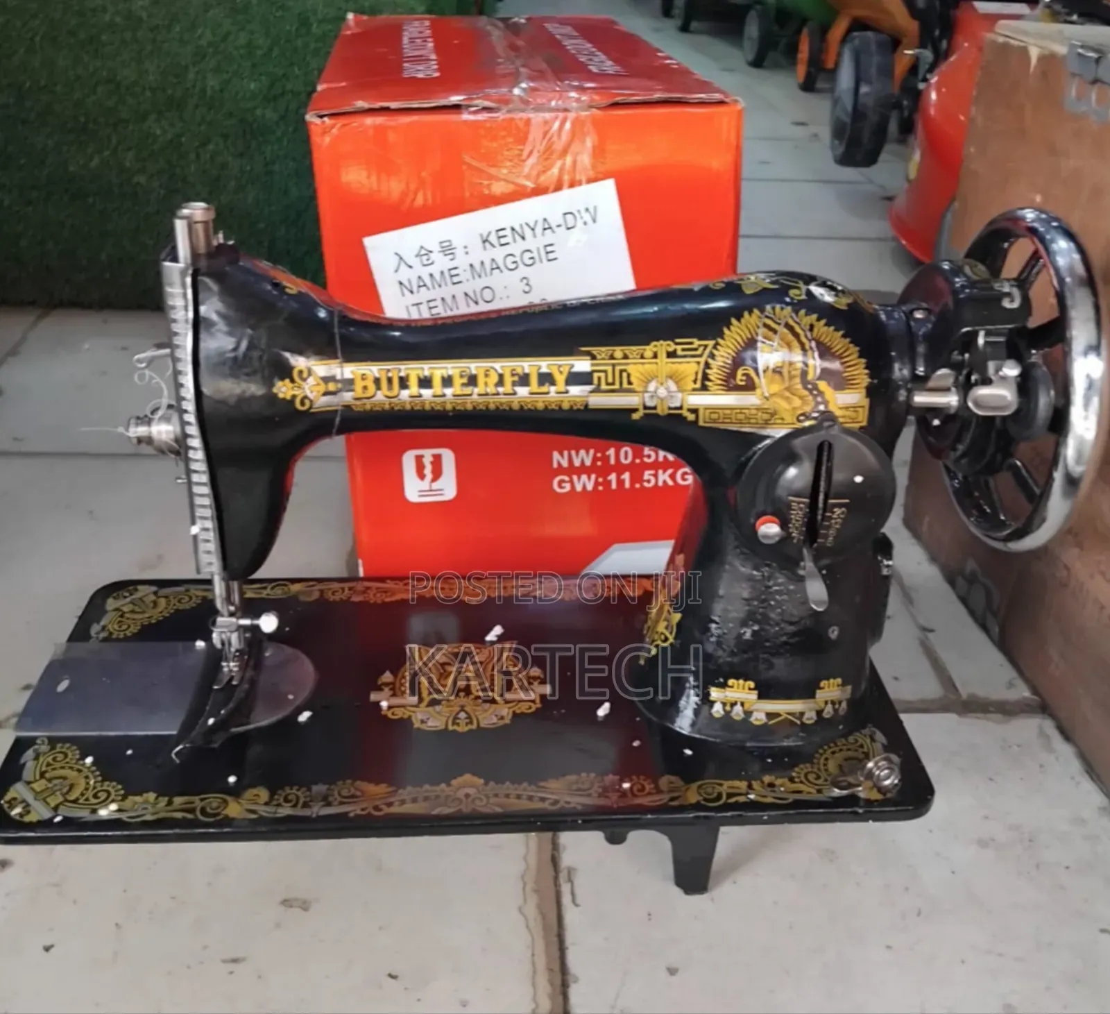 Butterfly Domestic Sewing Machine (Manual, Electric)