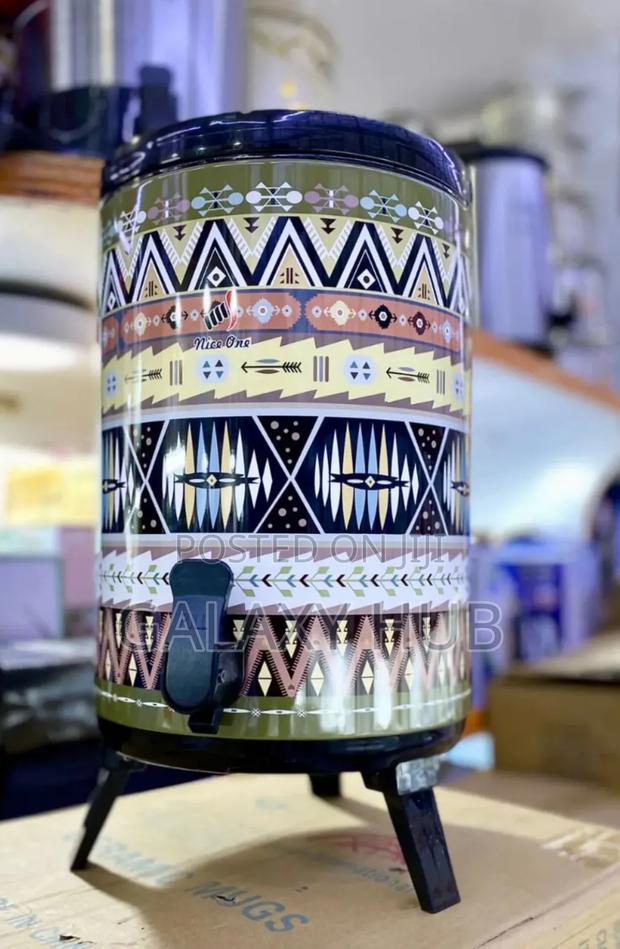 9.5 L Kitenge Print Single Tap