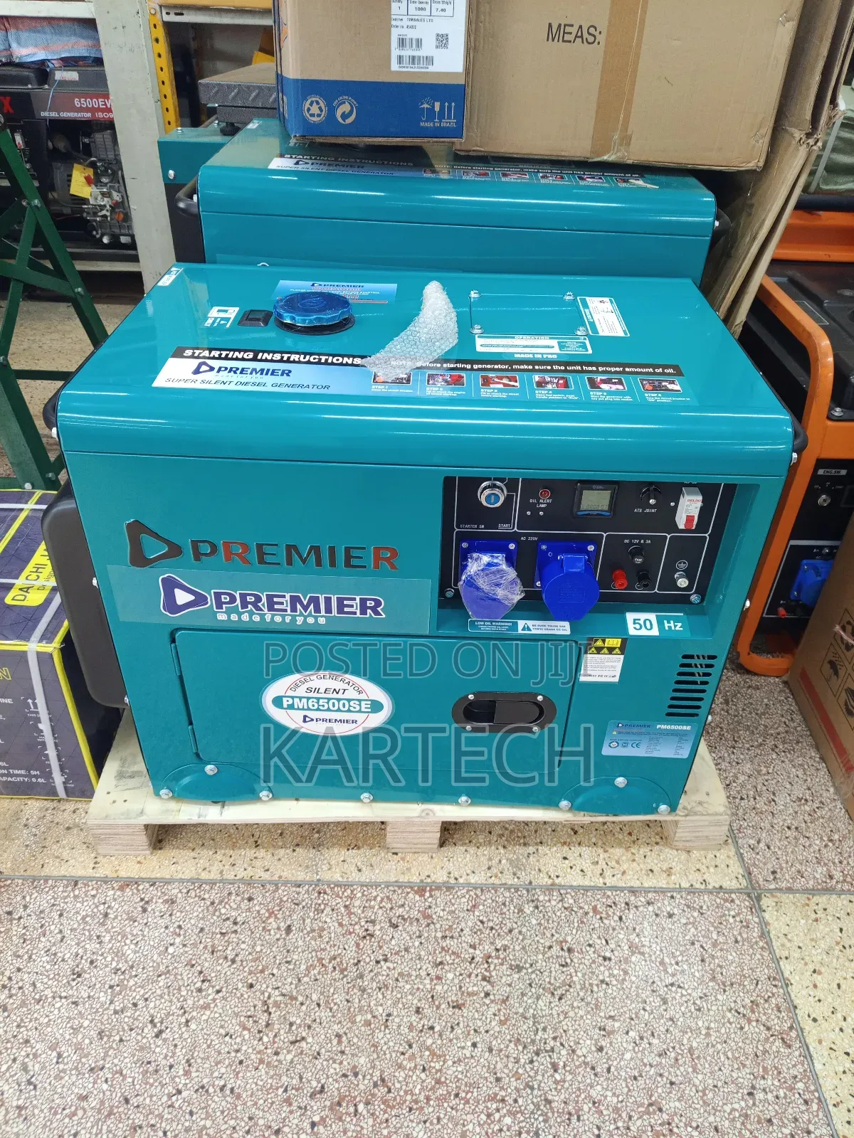 Premier Pm6500se Silent Diesel Generator