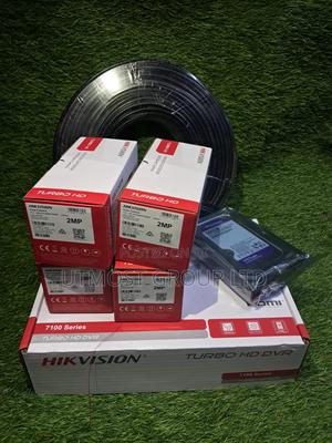 Hikvision 4ch Kit + 2 Cams + 500gb + 50m Cable Set - thumbnail 2