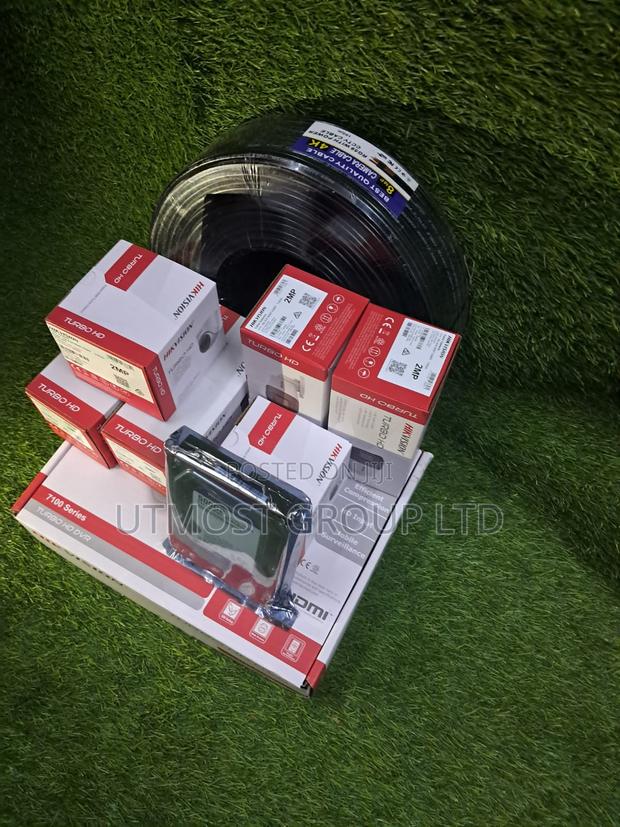 Hikvision 4ch Kit With Hdd, Cable, Dc BNC Set - main view