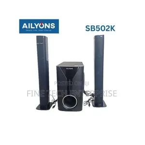 2.1ch Ailyons Sub Woofer System Bt/Usb/Fm Tall Boy