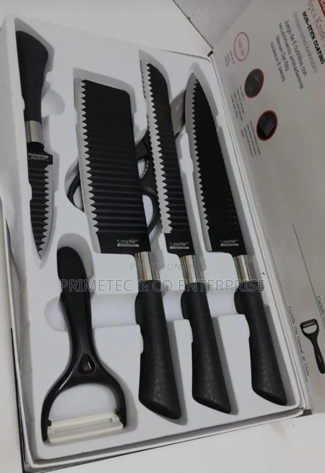 6pcs Zepter Knife