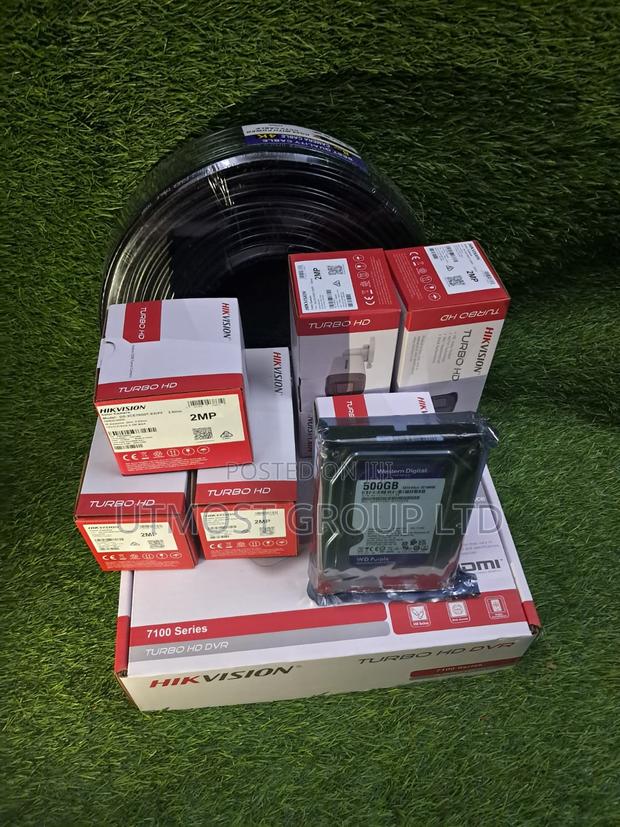 Hikvision 4ch CCTV Kit + HDD + Cable + Power Kit - main view