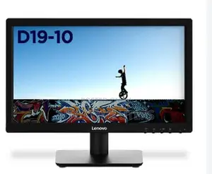 "Lenovo D19-10 18.5"" Hd Monitor, Black Color, Connectivity